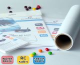 RC шелковая фотобумага W/P (230г/кв.м; 0,914м)