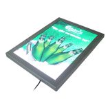 Световая LED рамка с круглыми краями формата A4 (с печатью)