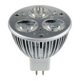 Точечная LED лампа для потолков MR16 (3х1Вт)