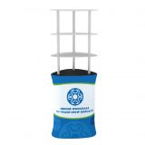 Треугольная выстовочная полка с сублимационным фотополотном