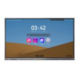 55" Touchscreen Monitor Smart Board, 4K Interactive Presentation Electronic Whiteboard with Android 14, Digital Signage Display for Office, Classroom,RAM 4GB+ ROM 32GB
