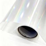 CALCA 23.6in x 32.8ft/60cm x 10m DTF Holographic Film Roll,Cold Peel