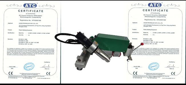 Hot Air Welder with Handle quality