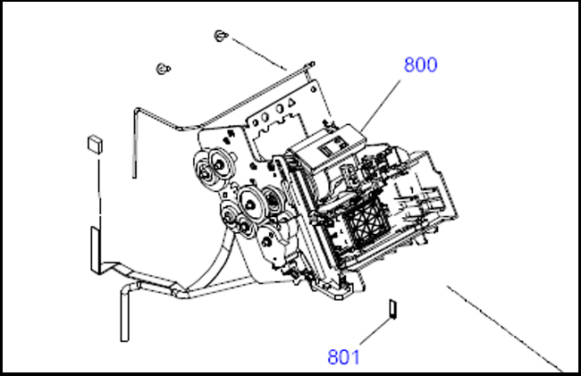 Mutoh Water Based Pump Capping Assembly details2