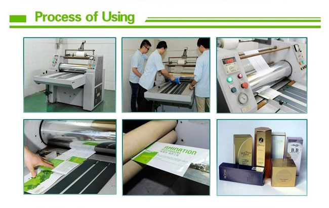 Thermal Laminating Film BOPP usage