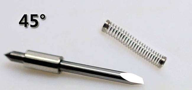 45 Degree Big Graphtec Vinyl Plotter Cutter Blades Knife