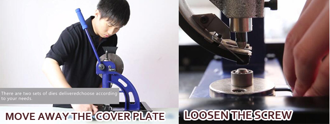 Hand Pressing Tool Grommet Machine Usage