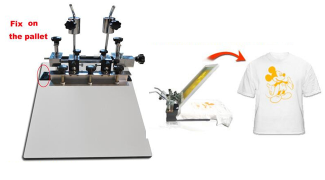 1-1 Micro Adjustable Screen Press Head