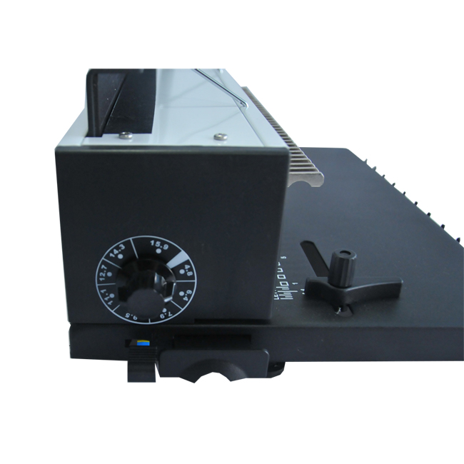BEL Stock-34 Holes Metal Wire Punching Binding Machine 130 Sheet Paper Binder Puncher Scrapbook Office