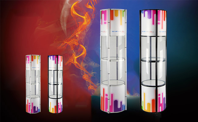 Five-layer Potable Twister Show Case