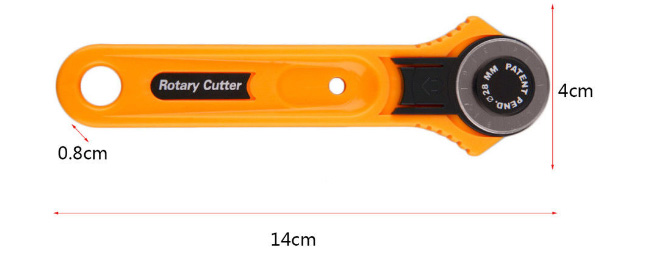 28mm Rotary Cutter Sewing Quilting Cloth Paper Leather Fabric Cutting Tool 